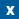 x icon