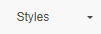 Select formatting style drop-down list
