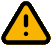 Warning notification icon