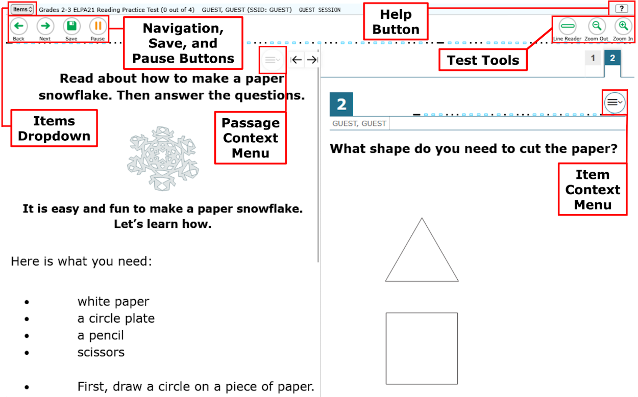 Sample Test Page