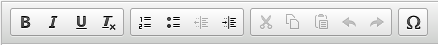 the ECR/SCR toolbar