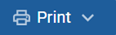 Shows print button with an icon of a printer, a label, and a dropdown